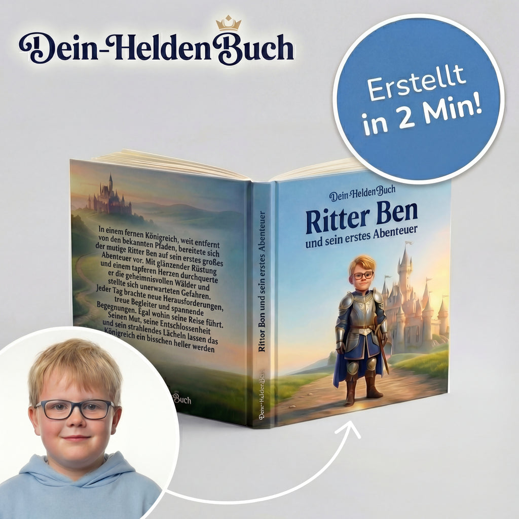 Dein personalisiertes Heldenbuch